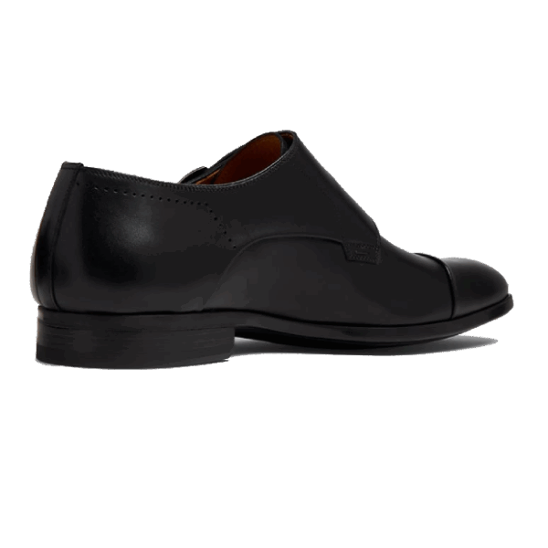 Leather monk strap shoes - Image 3