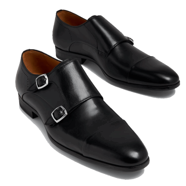 Leather monk strap shoes - Image 2